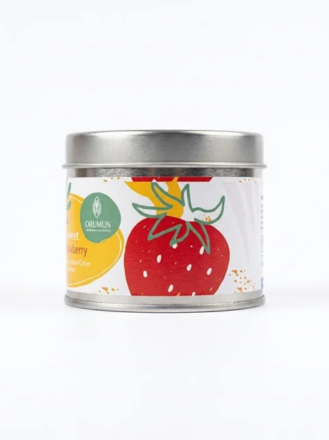 لوسیون شمعی پا برای اسپا برند اورامان توت فرنگی lotion Candle